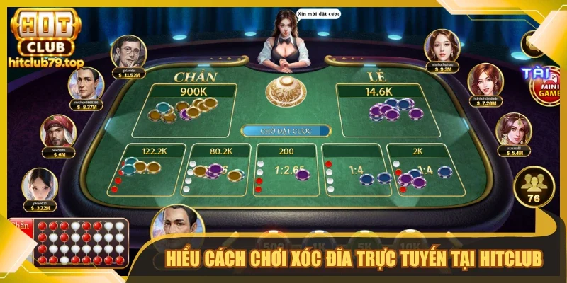 Xóc Đĩa Hitclub - Bí Quyết Đọc Cửa Cược Và Chơi Hiệu Quả | Hình số 2 Hiểu cách chơi xóc đĩa trực tuyến tại Hitclub