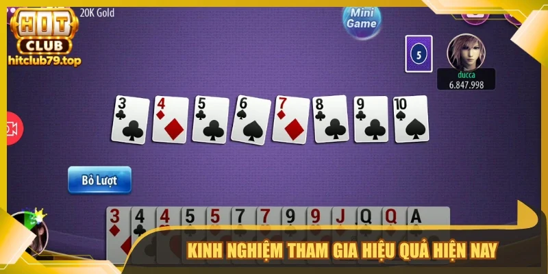 Kinh nghiệm tham gia hiệu quả hiện nay