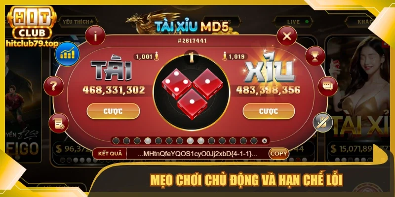 Mẹo chơi chủ động và hạn chế lỗi 