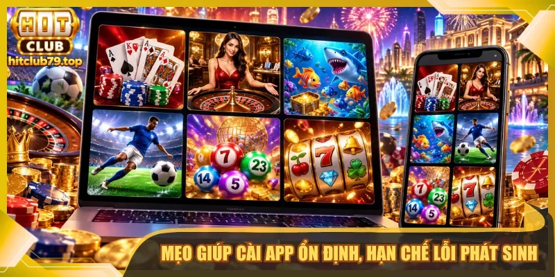Tải App Hitclub - Hướng Dẫn Cài Đặt Nhanh, Đúng Thiết Bị | Hình số 4 Mẹo giúp cài app ổn định, hạn chế lỗi phát sinh